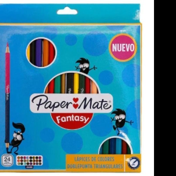 COLORES ESTUCHE C.24X48 L. FANTASY TRIANG.